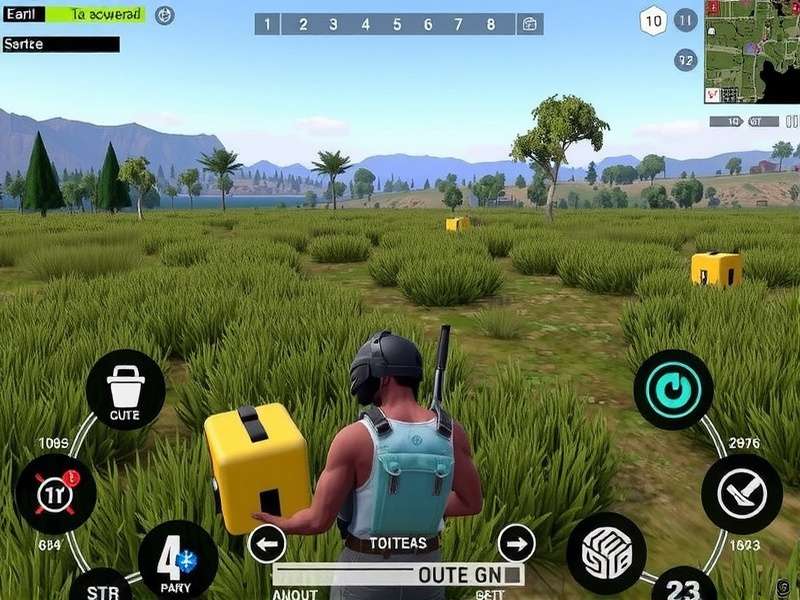 Intense combat in PUBG Hero PUBG Hero Gameplay Screenshot